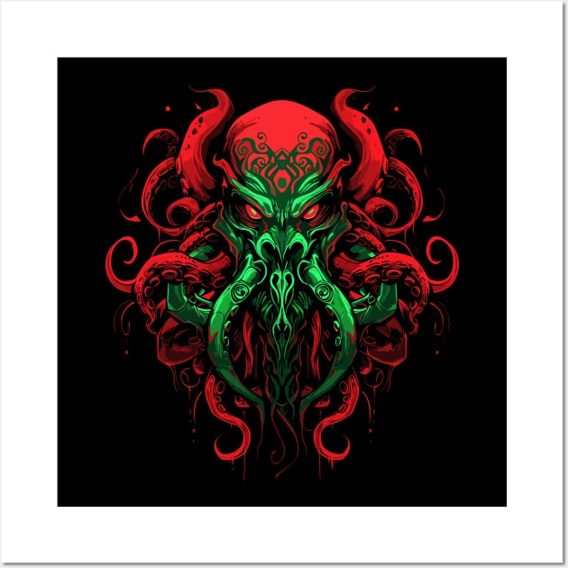 Evil Kraken Wall Art by crula